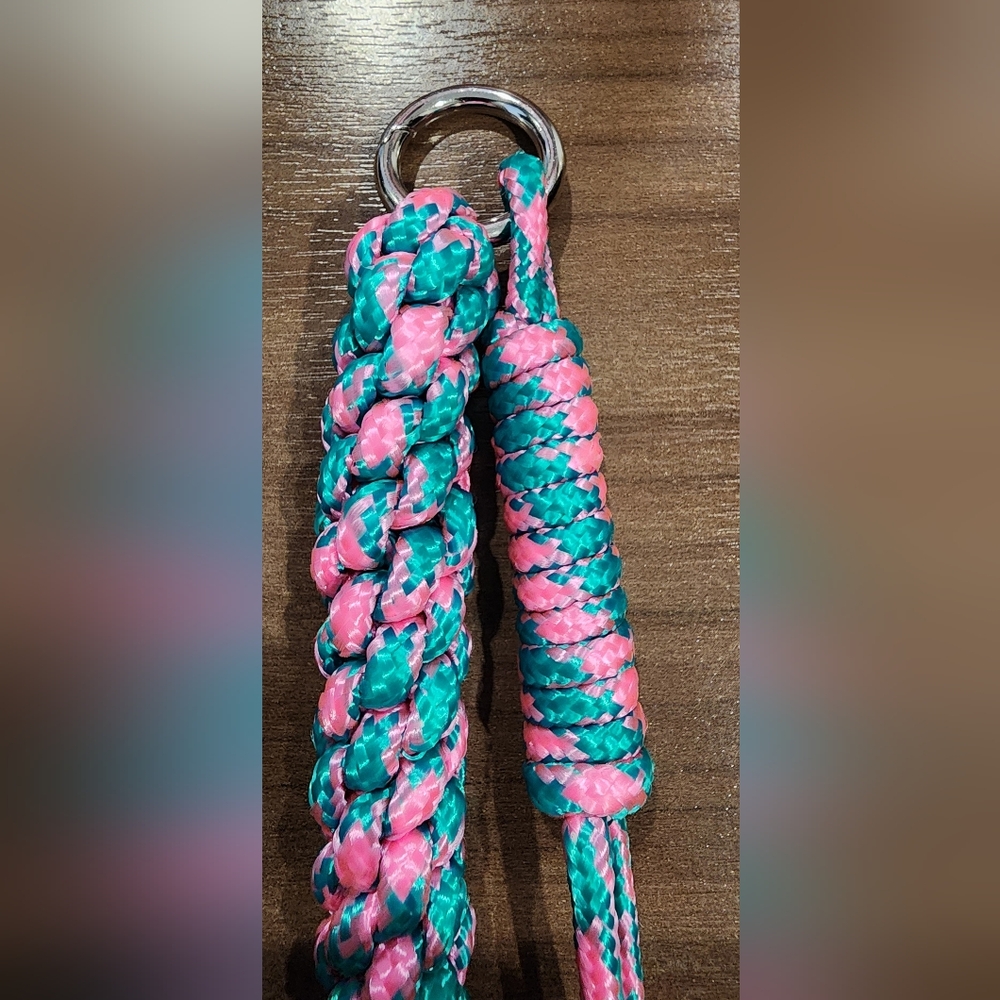 Pink and Green MiuMiu STYLE Key Chain